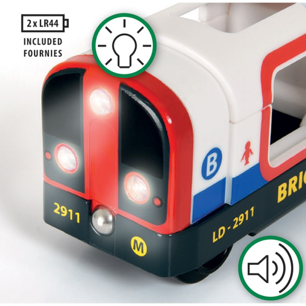 Продукт Brio - играчка metro train - 0 - BG Hlapeta